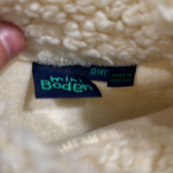 Mini Boden Sherpa Sweater - 13/14 - Picture 2 of 4